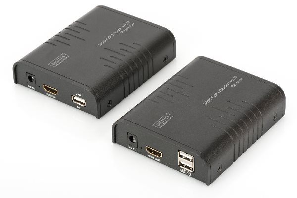 DIGITUS Professional HDMI KVM Extender over IP, Set DS-55202