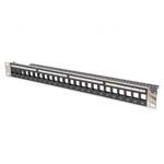 DIGITUS Professional Modular Patch Panel for Keystone Jack 1U Rack Mount - Unloaded DN-91411-LF