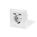 DIGITUS Safety socket for flush mounting with 2 USB ports DA-70613