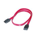 Digitus SATA connection cable, L-type F/F, 0.5m, straight, SATA II/III, re