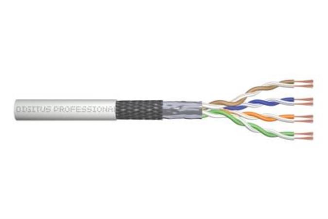 Digitus SF-UTP kabel drát AWG26/7, měď, Cat.5e, box 305m DK-1531-P-305-1