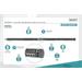 DIGITUS Smart PDU, Monitorovaná zásuvka, 1fázová, 16 A, 16 x C13 DN-95628