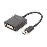 Digitus USB 3.0 to DVI Adapter Input USB, Output DVI Resolution up to 1080p DA-70842