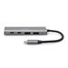 DIGITUS USB-C 4 Port HUB, 2x USB A + 2x USB-C DA-70245