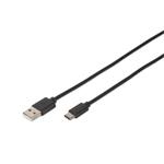 Digitus USB Type-C connection cable, type C to A M/M, 1.8m, High-Speed, bl DB-300136-018-S