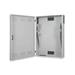 Digitus Wall mounting cabinet, Slim 900x600x200 mm, 3U horizontal and vertical mountings, grey (RAL 703 DN-19 WM-3H3V-SL