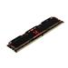 DIMM DDR4 16GB 3200MHz CL16 (Kit 2x8GB) GOODRAM IRDM X, black IR-X3200D464L16SA/16GDC