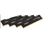 DIMM DDR4 32GB 2400MHz CL15 (Kit of 4) KINGSTON HyperX FURY Black HX424C15FB2K4/32