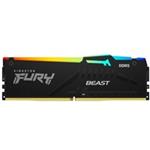 DIMM DDR5 (Kit of 4) 128GB 5200MT/s CL40 FURY Beast RGB XMP KF552C40BBAK4-128