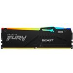 DIMM DDR5 (Kit of 4) 64GB 6000MT/s CL40 FURY Beast RGB XMP KF560C40BBAK4-64