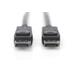 DisplayPort connection cable, DP, M/M, 1.0m,w/interlock, Ultra HD 8K, Vers. 1.3/1.4, bl AK-340106-010-S