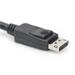 DisplayPort connection cable, DP, M/M, 1.0m,w/interlock, Ultra HD 8K, Vers. 1.3/1.4, bl AK-340106-010-S