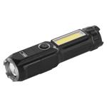 Dobíjacia plastová baterka LED P3214, 150 lm 8592920137444