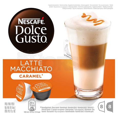 DOLCE G. Latte Caramel (NÁPLŇ) NESCAFÉ 7613033024177