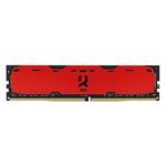 DRAM Goodram DDR4 IRDM DIMM 16GB 2400MHz CL17 DR RED IR-R2400D464L17/16G