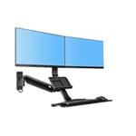 Držák na 2 monitory a klávesnici Fiber Mounts MC27-2AB