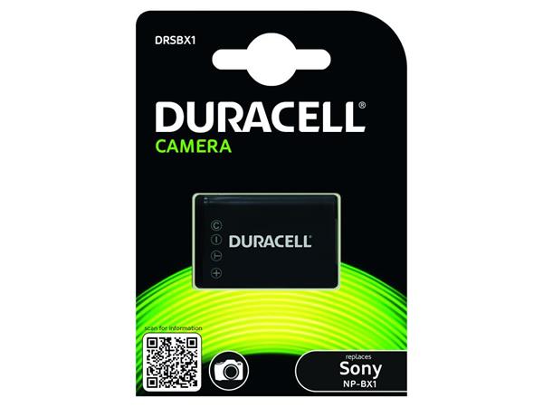 DURACELL Baterie - Baterie do digitálního fotoaparátu nahrazuje Sony NP-BX1 3,7V 950mAh DRSBX1