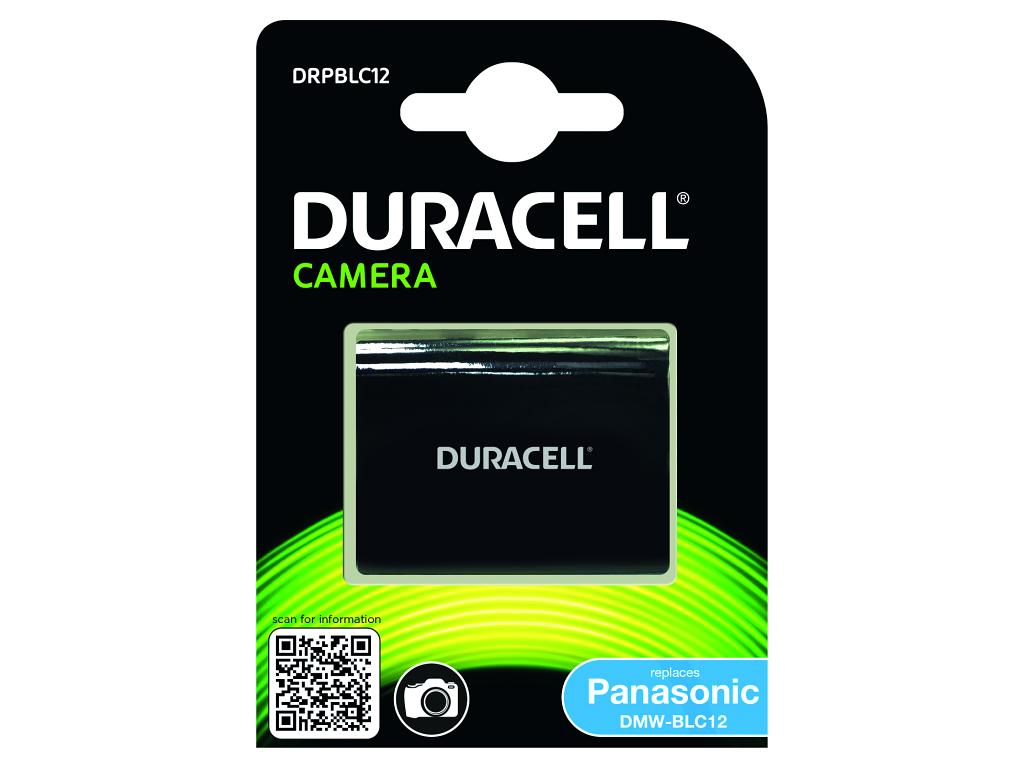 DURACELL Baterie - Baterie do fotoaparátu nahrazuje Panasonic DMW-BLC12 7,4V 950mAh DRPBLC12