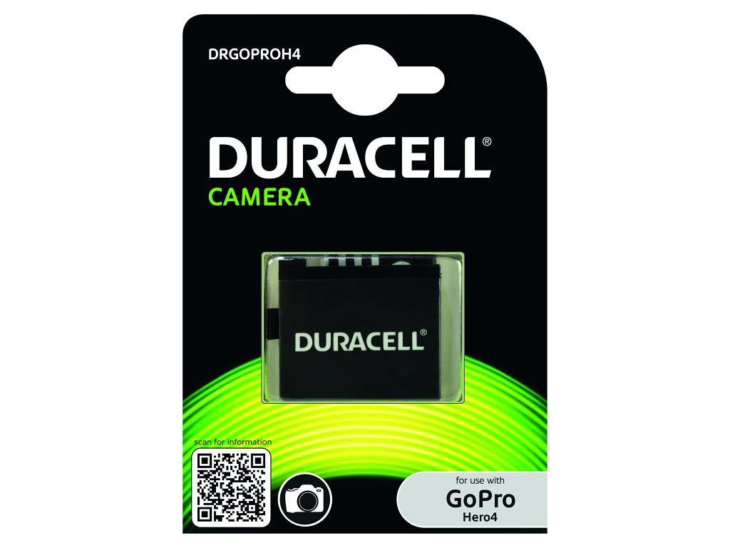 DURACELL Baterie - Náhrada GoPro Hero 4 AHDBT-401 baterie 3,8V 1160mAh DRGOPROH4