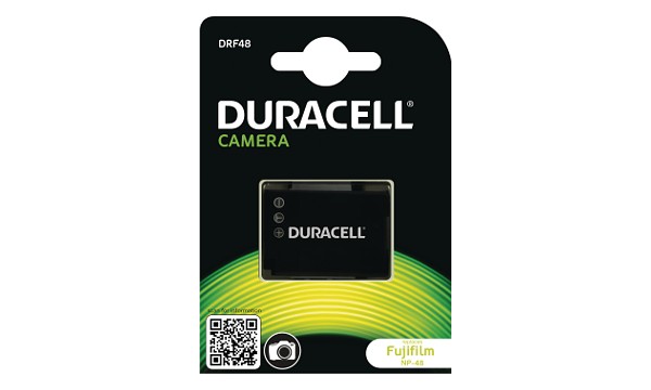 DURACELL Baterie - pro digitální fotoaparát nahrazuzuje Fujifilm NP-48, 3,6 V, 975 mAh DRF48