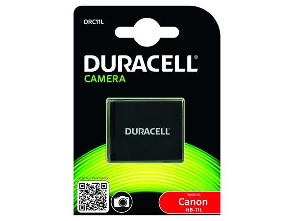 DURACELL Baterie - Pro dogitální fotoaparáty nahrazuje Canon NB-11L DRC11L