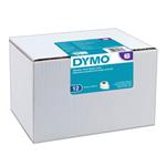 Dymo papierové štítky 101mm x 54mm, biele, pre prepravu, 12 x 220 ks, S0722420, 12 roliek v balení,