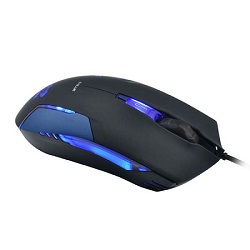 E-Blue Myš Cobra II, 1600DPI, optická, 6tl., 1 koliesko, modrá, herná EMS151BL