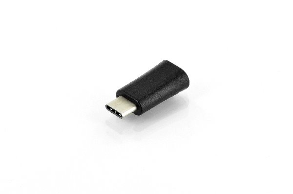 Ednet USB Type-C adapter, type C to micro B M/F, High-Speed, bl 84327