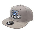 EERINESS snapback, šedá, vyšité logo YPEI1027AX