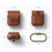 Elago Airpods Leather Case - Brown EAPLE-BR