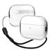 Elago Airpods Pro 2 TPU Case with Nylon Lanyard - Clear EAPP2CL-BA-ROSTR-CL