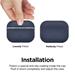 Elago Airpods Pro Silicone Case - Jean Indigo EAPPOR-BA-JIN