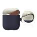 Elago Airpods Silicone Duo Hang Case - Jeans Indigo/ White, Yellow EAPDH-JIN-CWHYE