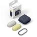 Elago Airpods Silicone Duo Hang Case - Jeans Indigo/ White, Yellow EAPDH-JIN-CWHYE