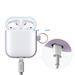 Elago Airpods Silicone Duo Hang Case - Lavender/Pink, Pastel Blue EAPDH-LV-PBLPK