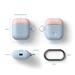 Elago Airpods Silicone Duo Hang Case - Pastel Blue/ Pink, White EAPDH-PBL-PKWH