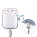 Elago Airpods Silicone Duo Hang Case - Pastel Blue/ Pink, White EAPDH-PBL-PKWH