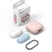 Elago Airpods Silicone Duo Hang Case - Pink/ White, Pastel Blue EAPDH-PK-WHPBL