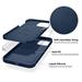 Elago kryt Silicone Case pre iPhone 12/12 Pro - Jean Indigo ES12SC61-JIN