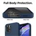 Elago kryt Silicone Case pre iPhone 12/12 Pro - Jean Indigo ES12SC61-JIN