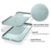 Elago kryt Silicone Case pre iPhone 12/12 Pro - Mint Green ES12SC61-MT