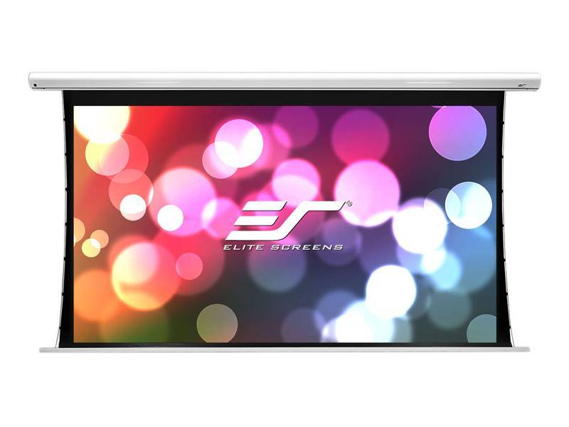 ELITE SCREENS plátno elektrické motorové 100" (254 cm)/ 16:9/124,5 x 221,5 cm/hliníkový case bílý/24" drop SKT100XHW-E24