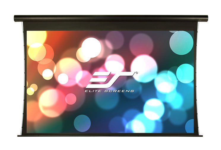 ELITE SCREENS plátno elektrické motorové 100" (254 cm)/ 16:9/124,5 x 221,5 cm/hliníkový case černý/12" dro SKT100UHW-E12