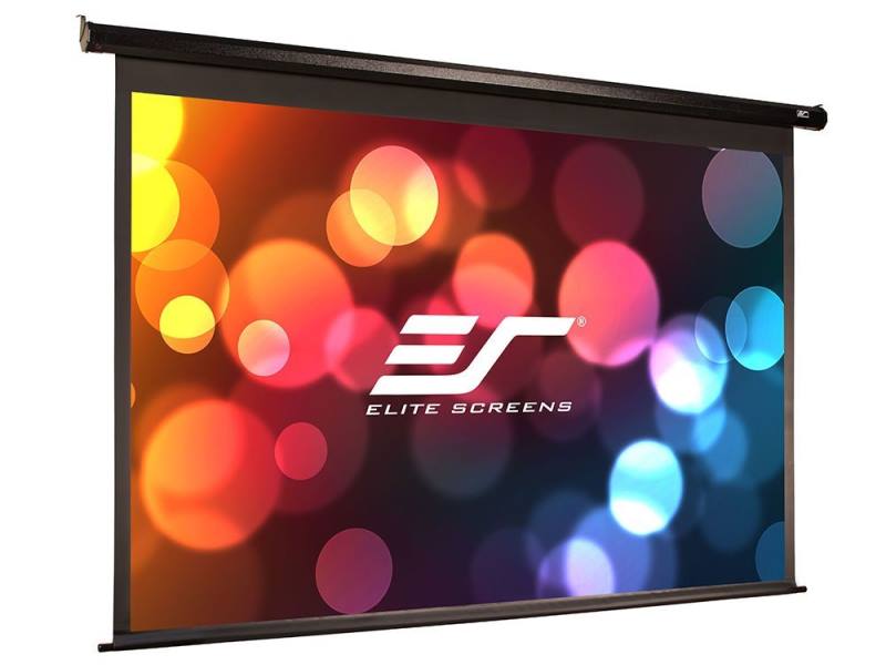 ELITE SCREENS plátno elektrické motorové 110" (279,4) cm)/ 16:9/ 137 x 244 cm/ Gain 1,1/ case černý ELECTRIC110H