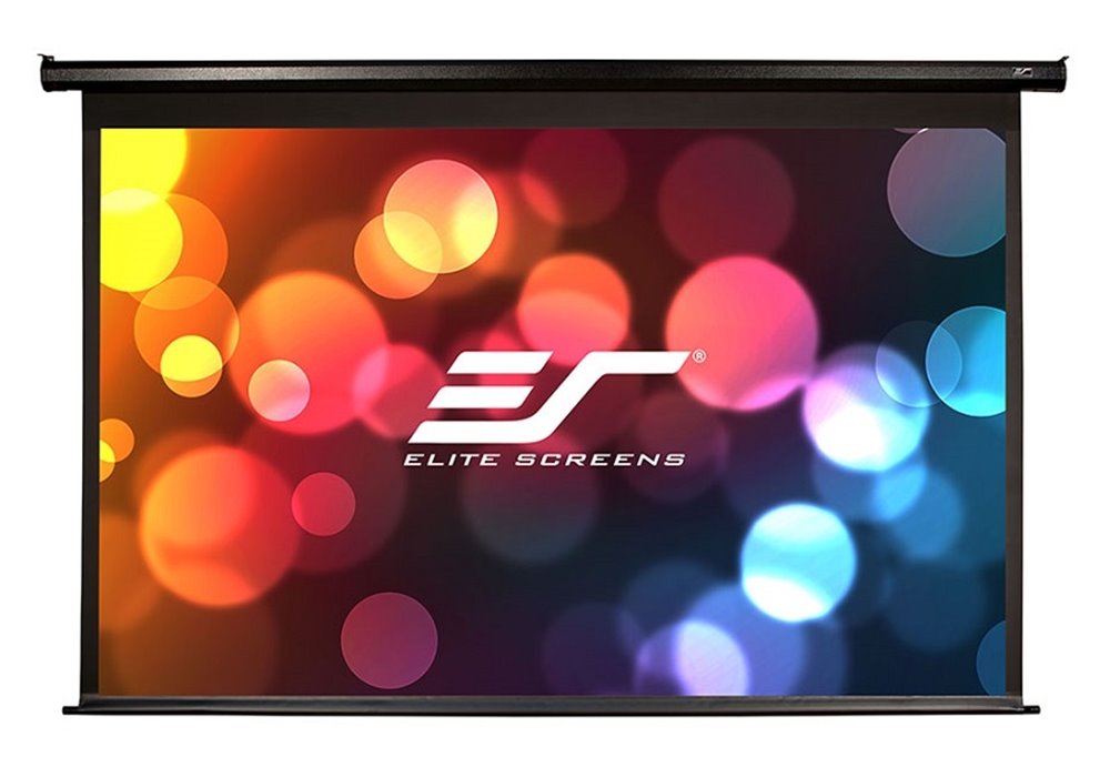 ELITE SCREENS plátno elektrické motorové 135" (342,9 cm)/ 16:9/ 168,1 x 299 cm/ Gain 1,1/ case černý VMAX135UWH2