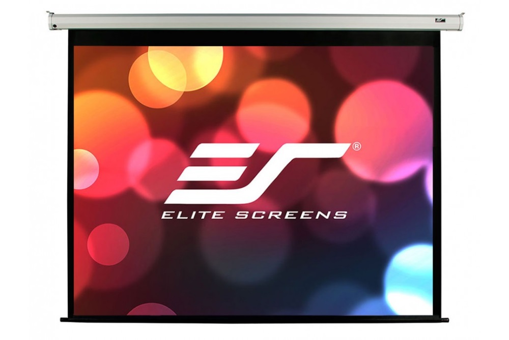 ELITE SCREENS plátno elektrické motorové 84" (213,4 cm)/ 16:9/ 104,6 x 185,9 cm/ Gain 1,1/ case bílý VMAX84XWH2