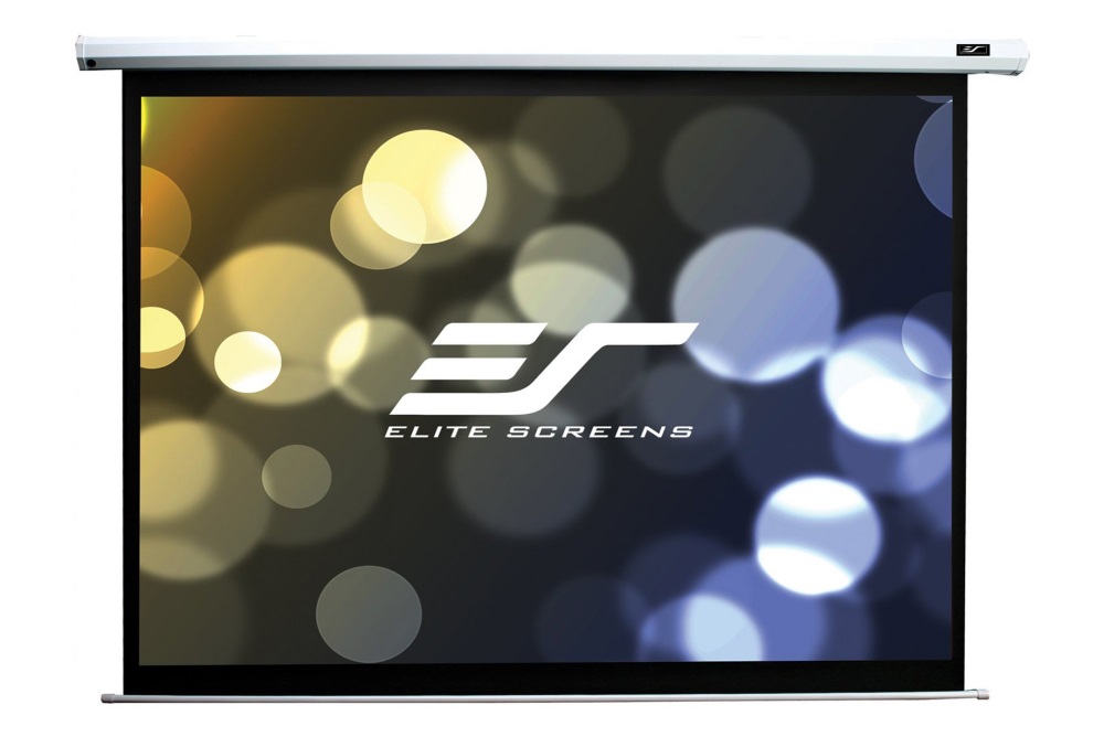 ELITE SCREENS plátno elektrické motorové 84" (213,4 cm)/ 4:3/ 128 x 170,7 cm/ Gain 1,1/ case bílý Electric84V