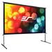 ELITE SCREENS plátno mobilní outdoor stativ 100" (254 cm)/ 16:9/ 124,5 x 221,5 cm/ hliníkový/ přední a zad OMS100H2-DUAL