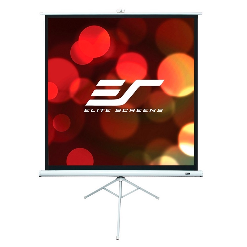 ELITE SCREENS plátno mobilní trojnožka 119" (302,3 cm)/ 1:1/ 213,4 x 213,4 cm/ Gain 1,1/ case bílý T119NWS1