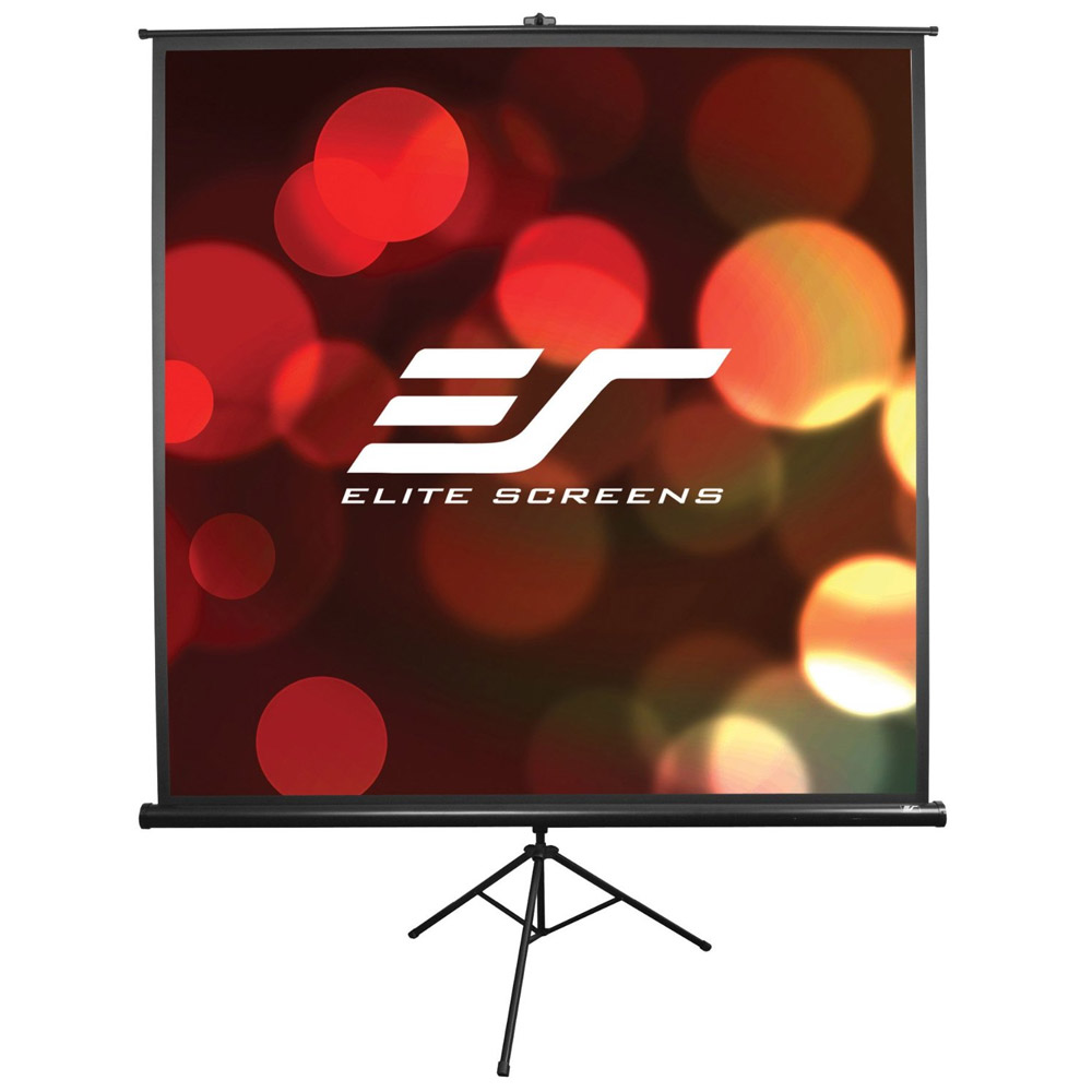 ELITE SCREENS plátno mobilní trojnožka 120" (304,8 cm)/ 4:3/ 182,9 x 243,8 cm/ Gain 1,1/ case černý T120UWV1